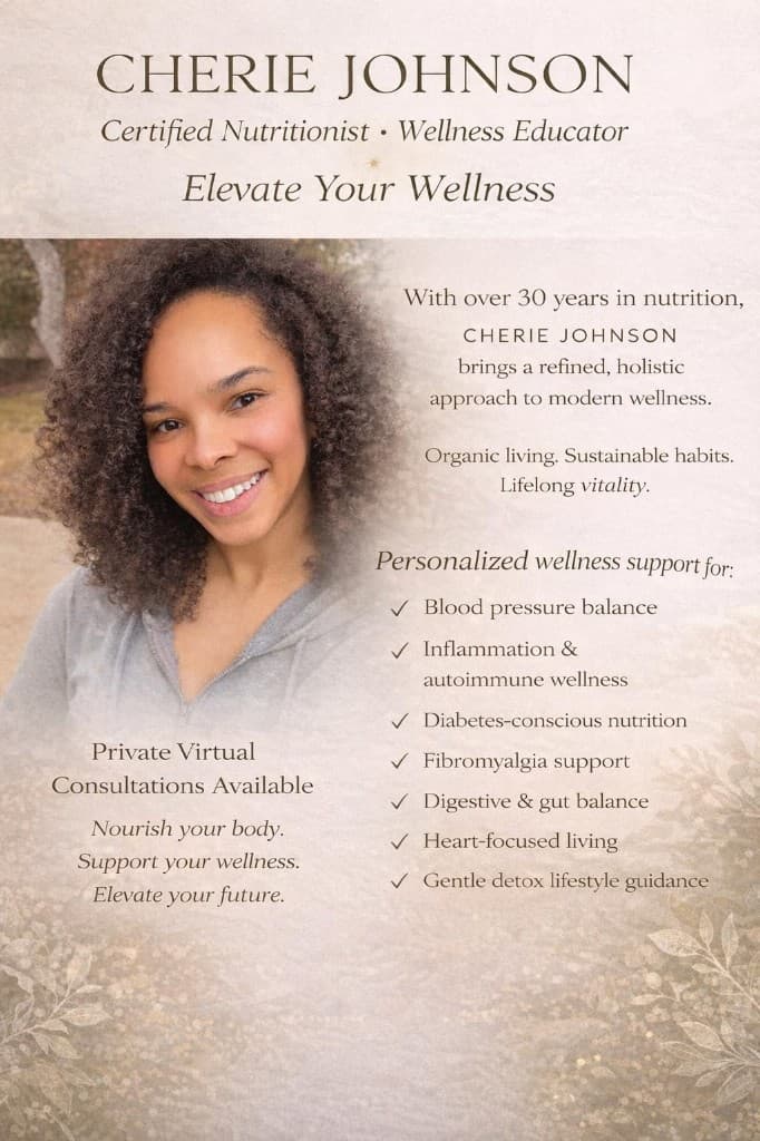 Cherie Johnson Nutrition Services — holistic wellness and personalized nutrition support