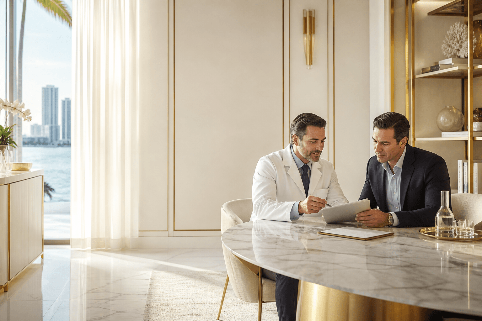 Private corporate wellness consultation