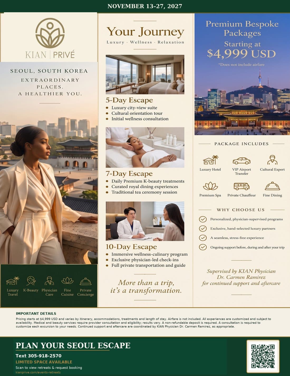 KIAN Privé Seoul flyer